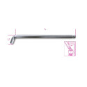 Chave hexagonal angulada 110° com cabeça esférica, lado extra curto modelo 4 MM