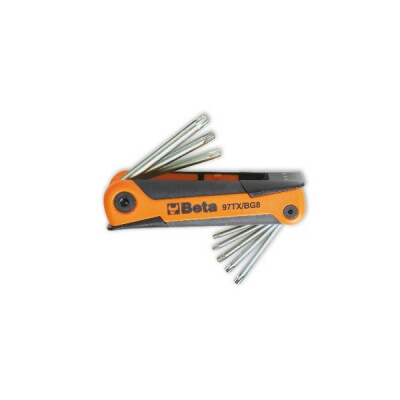 Conjunto de 7 chaves para parafusos de cabeça Torx®