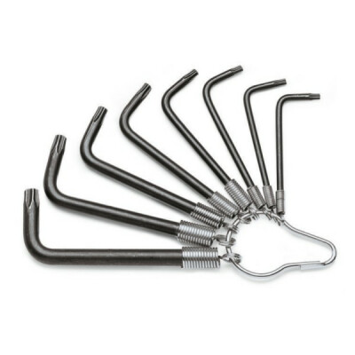 Conjunto de 8 chaves macho deslocadas para parafusos com pegada Torx®