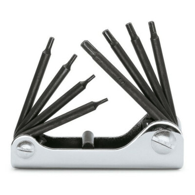 Conjunto de 8 chaves macho deslocadas para parafusos com pegada Torx®