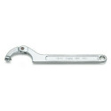 Chave de gancho articulada com ponta para porcas com furo de manobra 120-180 MM