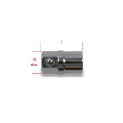 Adaptador porta-bits 1/4 para chaves catraca de 10 MM