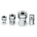 Conjunto de 4 adaptadores de catraca: adaptador de 1 bit 3 adaptadores de liberação rápida