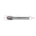 Lima rotativa em metal duro diâmetro 16 MM