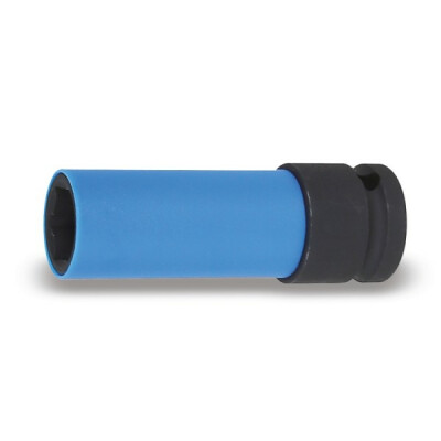 Chave de soquete de impacto com elementos de polímero colorido para porcas de roda 22 MM diâmetro 32,4 MM