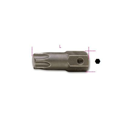 Broca de impacto macho para parafusos de soquete Torx®, união T70