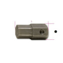 Bit de impacto macho hexagonal, união de 19MM