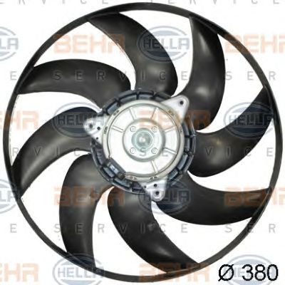Ventilador, refrigeração do motor