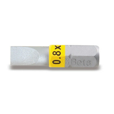 Pacote: Ponta de chave de fenda colorida para parafusos de fenda SxA 0,8 x 5,5 MM