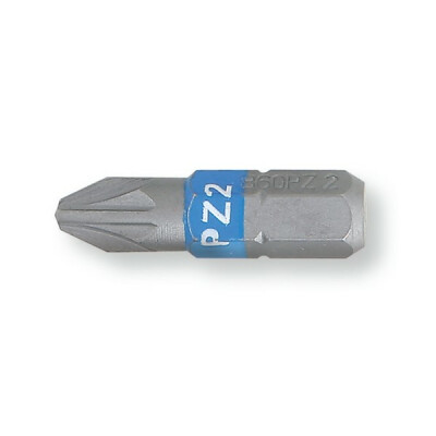 Pacote: Ponta de aparafusar colorida para parafusos Pozidriv® - Supadriv® PZ 4
