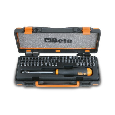 61 bits de chave de fenda e 1 porta-bit magnético de liberação rápida