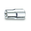 Soquete para parafusos com perfil Torx® E7 diâmetro 8,3 MM