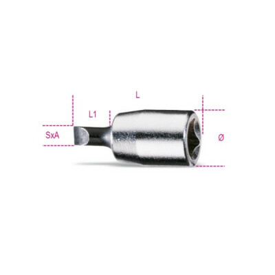 Chave de fenda para parafusos de fenda SxA 1,2 x 8 MM