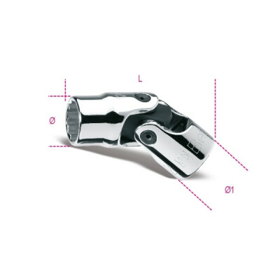 Chave de mão articulada poligonal de 3/4" de diâmetro 25,8 mm