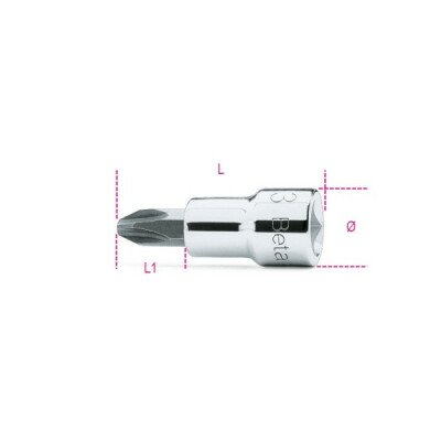 Chave de fenda para parafusos de cabeça cruzada Phillips® PH 2