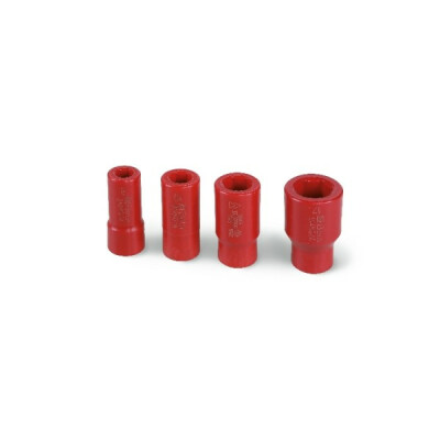 ??Conjunto de chaves sextavadas quadradas fêmea de 3/8", em tecnopolímeros especiais sobre base de poliamida