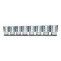 Conjunto de 8 soquetes hexagonais no suporte