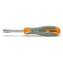 Chave de soquete hexagonal curta cromada de 5,5 mm