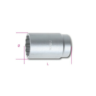 Chave de soquete para apertar a porca do cubo 31MM