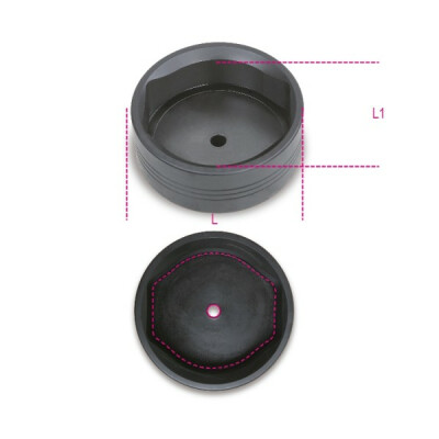 Soquete de impacto para cubos de roda BPW 80 MM