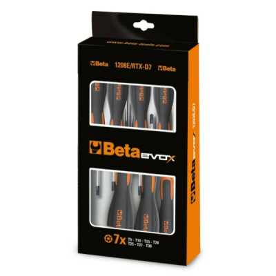 Conjunto de 7 chaves de fenda Torx® resistentes a adulterações