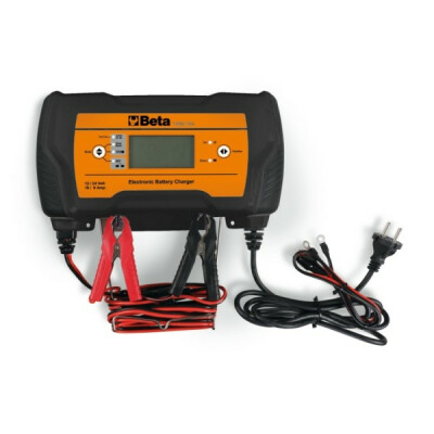 Carregador de bateria eletrônico multifuncional 12-24V