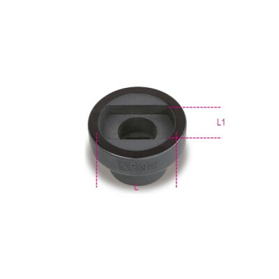 Soquete de impacto para parafusos de mola de lâmina 56 MM