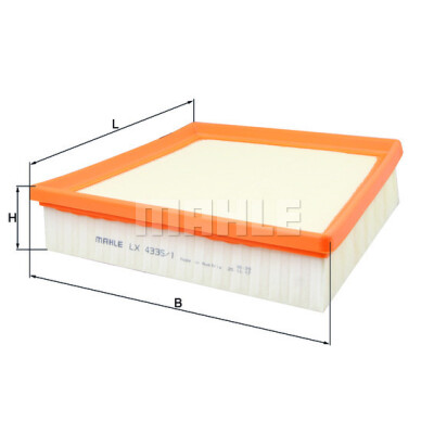 Filtro de ar MAHLE ORIGINAL LX 4335/1
