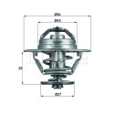 Termostato, refrigerante MAHLE ORIGINAL TX 93 79D