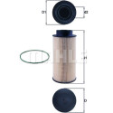Filtro de combustível MAHLE ORIGINAL KX 182/1D