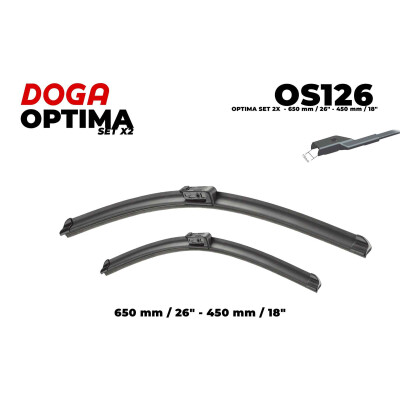 Limpador de para-brisa DOGA OS126