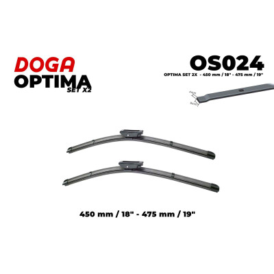 Limpador de para-brisa DOGA OS024