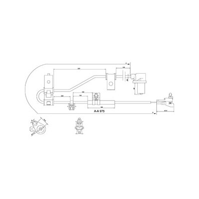 Sensor, rotações da roda