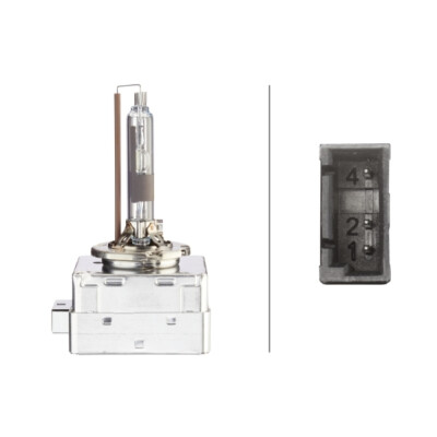Lâmpada de farol HELLA 8GS 007 949-501
