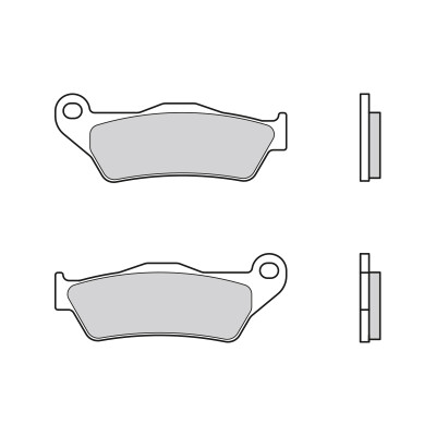 Jogo de pastilhas de freio Brembo