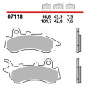 Conjunto de pastilhas de freio BREMBO 07118XSBRE