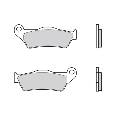 Jogo de pastilhas de freio Brembo