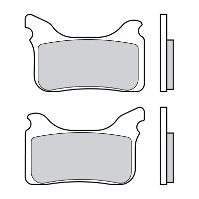 Jogo de pastilhas de freio Brembo
