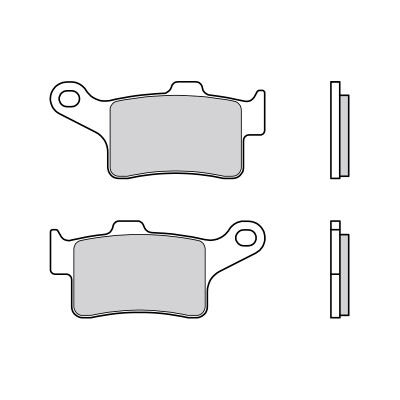 Jogo de pastilhas de freio Brembo