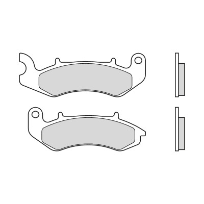 Jogo de pastilhas de freio Brembo