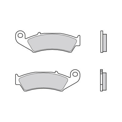 Jogo de pastilhas de freio Brembo