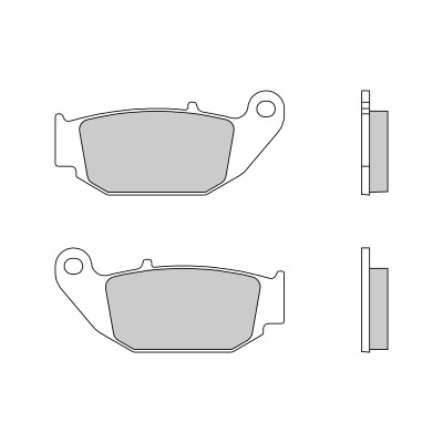 Jogo de pastilhas de freio Brembo