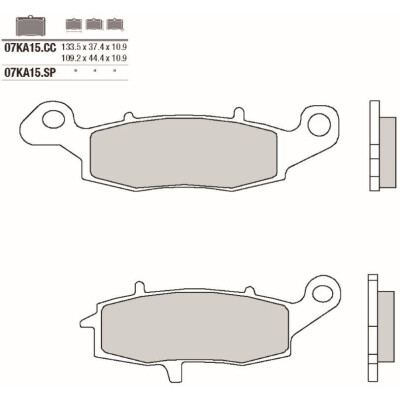 Jogo de pastilhas de freio BREMBO 07KA15SPBRE