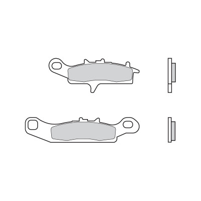 Jogo de pastilhas de freio Brembo