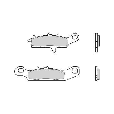 Jogo de pastilhas de freio Brembo