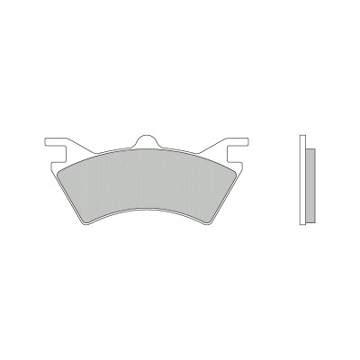 Jogo de pastilhas de freio Brembo