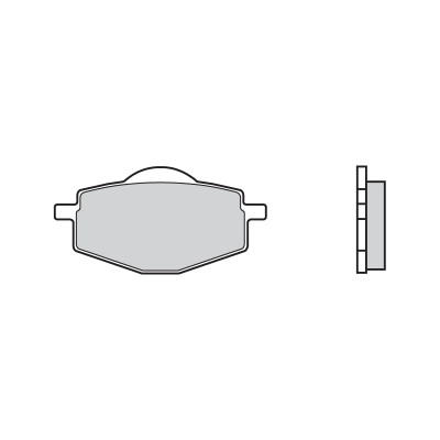 Jogo de pastilhas de freio Brembo