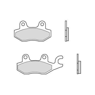 Jogo de pastilhas de freio Brembo