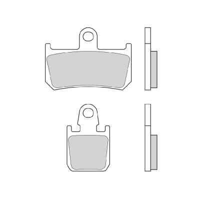 Jogo de pastilhas de freio Brembo