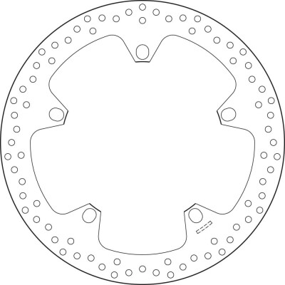 Disco de freio DP 305X5
